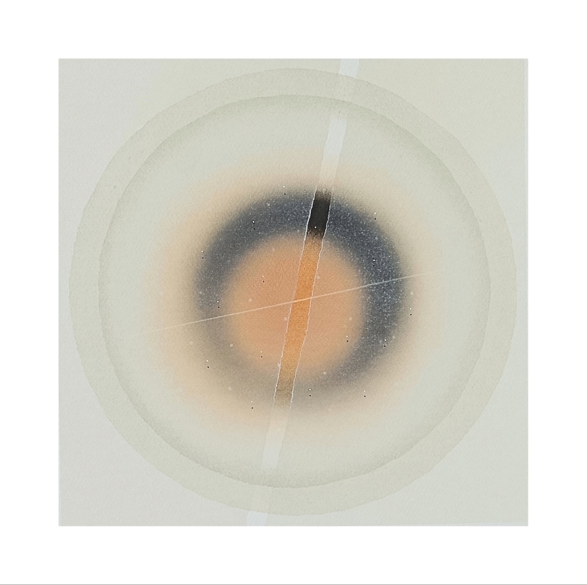 Hermant Rao, Untitled, 15"15" (inches), Dry Pastel on Paper, 2025