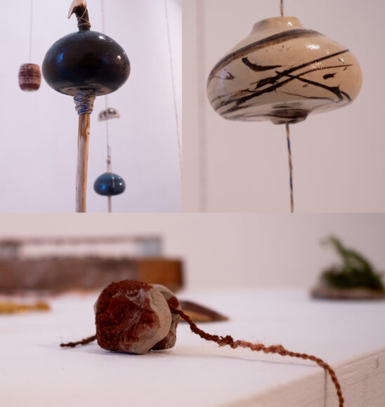 Marta Romani &amp; Karl Logge, Gentle collisions that turn, Installation view, LSC 2025, photo credit: Frank de Mol