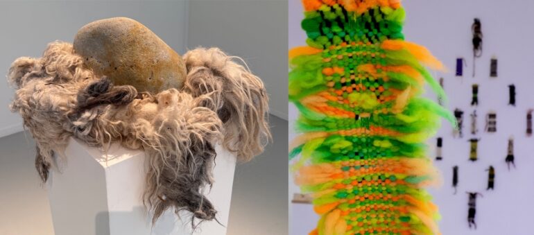 Marta Romani &amp; Karl Logge, ‘Meitheal, or The Social Fabric’, Installation view, LSC 2025, photo credit: Frank de Mol