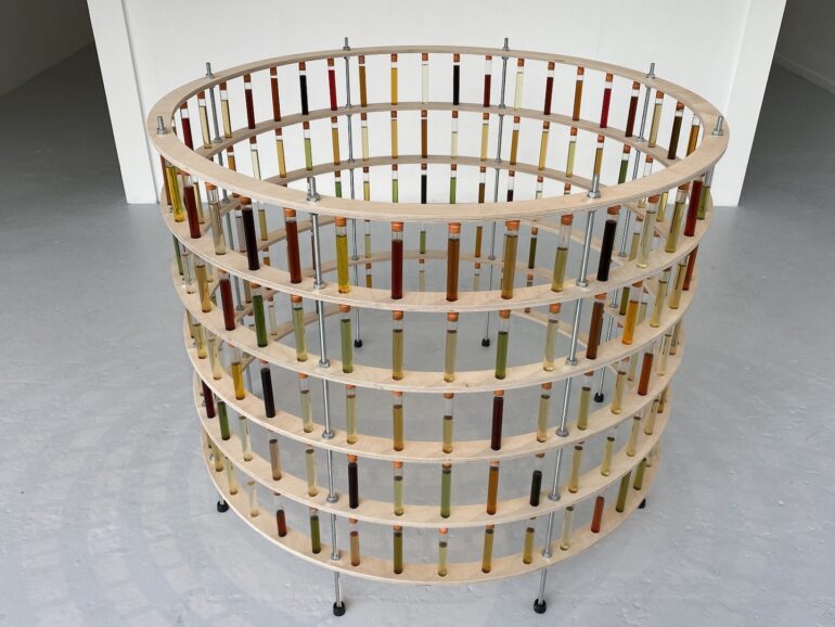 Christine Mackey, Plant Pigment (Installation), LSC, 2021