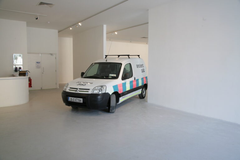 Carl Giffney, PEINT installation, LSC 2013