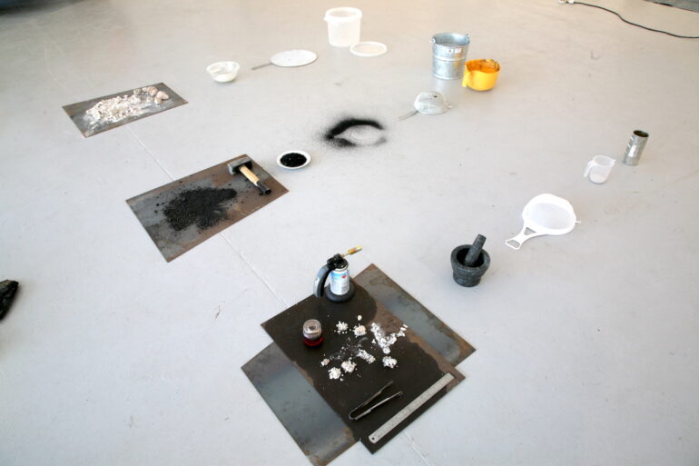 Carl Giffney, PEINT Installation, LSC 2013