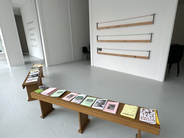 Simon Browne, a zine library, printed matter, 2025