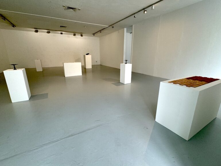 Simon Browne, installation shot of a workshop for everyday technology 2025