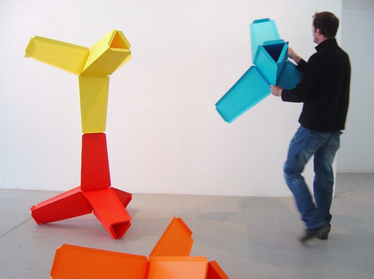 Leo Staff, Stars sculpture, Futurescapes, LSC 2011