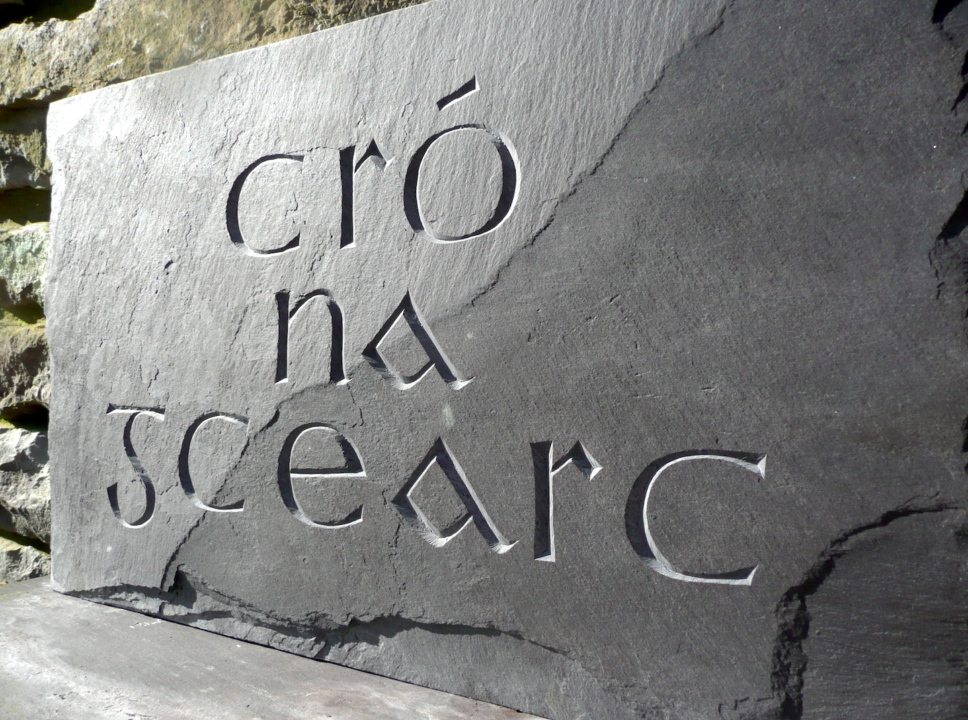 13 Seamus Dunbar Lettercutting Stone 2006